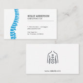 カイロプラクター | 代替医療 名刺 (正面/裏面)