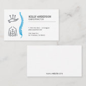 カイロプラクター | 代替医療 | 背気に根 名刺 (正面/裏面)