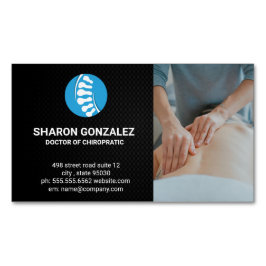 カイロプラクター |脊髄解剖学 マグネット名刺