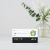 カイロプラクターOffice医療アポイントメント 予約カード (スタンド正面)