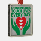 カイロプラクターTouch毎日クリスマス メタルオーナメント (右)