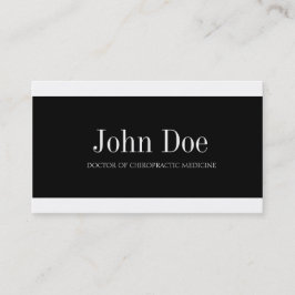 カイロプラクターW/W 名刺