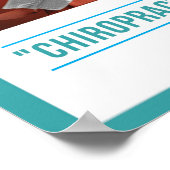 カイロプラクティックが良い選択 ポスター (角)