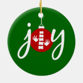 カイロプラクティックのクリスマスのオーナメント セラミックオーナメント (裏面)