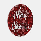 カイロプラクティックのクリスマスのオーナメント セラミックオーナメント (右)