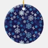 カイロプラクティックのクリスマスのオーナメント セラミックオーナメント (裏面)