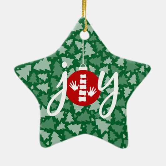 カイロプラクティックのクリスマスの収集できるオーナメント セラミックオーナメント (裏面)