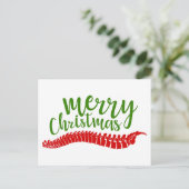 カイロプラクティックのクリスマスカード ポストカード (スタンド正面)