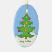 カイロプラクティックのクリスマスツリーのオーナメント セラミックオーナメント (右)