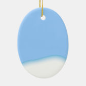 カイロプラクティックのクリスマスツリーのオーナメント セラミックオーナメント (裏面)