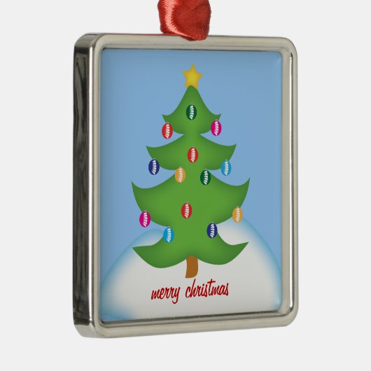 カイロプラクティックのクリスマスツリーのオーナメント メタルオーナメント (右)