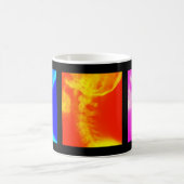 カイロプラクティックのコーヒーカップ、タンブラーおよびジョッキ コーヒーマグカップ (中央)