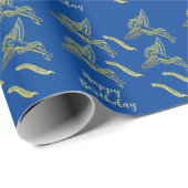 カイロプラクティックの医療記号と背骨のギフトラップ ラッピングペーパー (ロールコーナー)