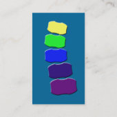 カイロプラクティックの名刺 名刺 (裏面)