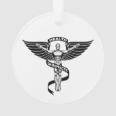 カイロプラクティックの専門の卒業|の退職 オーナメント (裏面)