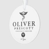 カイロプラクティックの専門の卒業|の退職 オーナメント (正面)