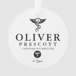 カイロプラクティックの専門の卒業|の退職 オーナメント
