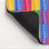 カイロプラクティックの脊柱のポップアートのマウスパッド マウスパッド (コーナー)