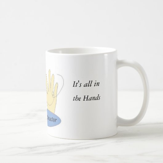 カイロプラクティックの芸術 コーヒーマグカップ (右)
