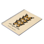 カイロプラクティックの蝶ノート ノートブック (左側)