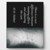 カイロプラクティックアジャストザキュアイーゼル フォトプラーク (正面)