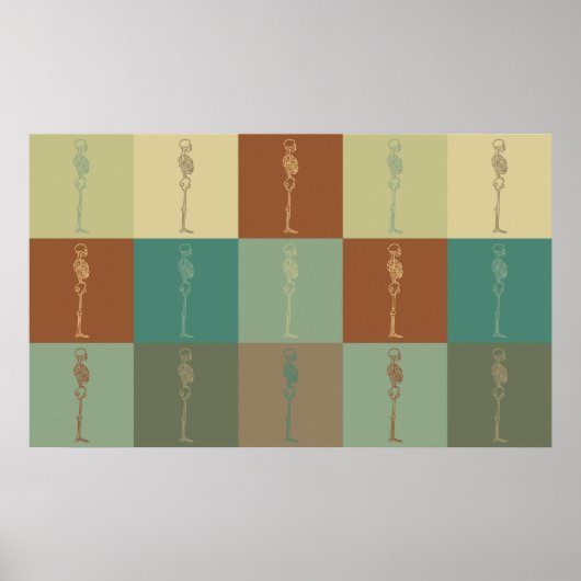 カイロプラクティックアポップ・アートのート ポスター (正面)