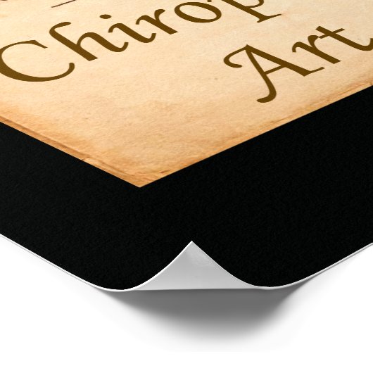 カイロプラクティックアート引用文ポスター ポスター (角)