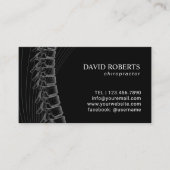 カイロプラクティックカイロプラクタースパインプレーンアポイントメント 予約カード (正面)