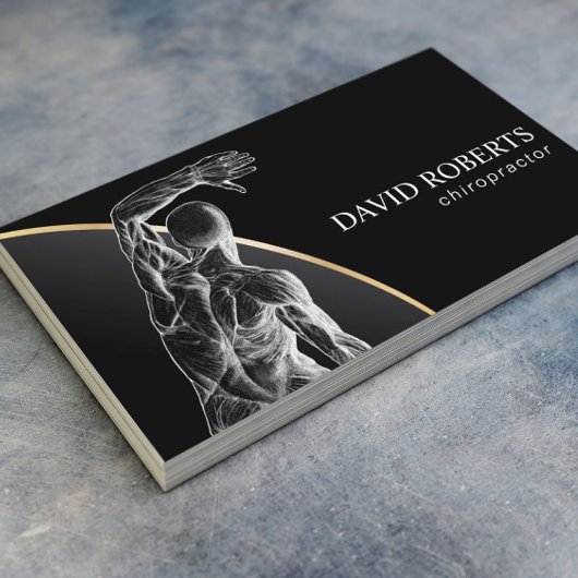 カイロプラクティックカイロプラクタースパイン調整セラピスト 名刺