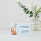 カイロプラクティックカイロプラクタースパイン&ヒーリングハンド 予約カード (スタンド正面)