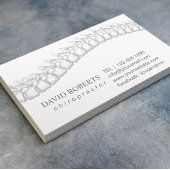 カイロプラクティックカイロプラクターセラピストアポイントメント 予約カード