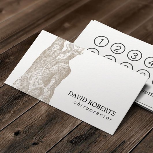 カイロプラクティックカイロプラクターマッサージセラピーロイヤリティ ロイヤリティカード