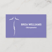 カイロプラクティックカイロプラクターマッサージセラピー2022 名刺 (正面)