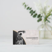 カイロプラクティックカイロプラクターヴィンテージセラピスト 名刺 (スタンド正面)