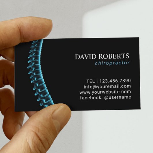 カイロプラクティックカイロプラクターX線脊椎アポイントメント 予約カード