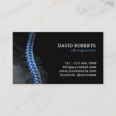 カイロプラクティックカイロプラクターX線脊椎調整 予約カード (正面)