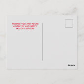 カイロプラクティッククリスマス、カイロプラクティック ポストカード (裏面)