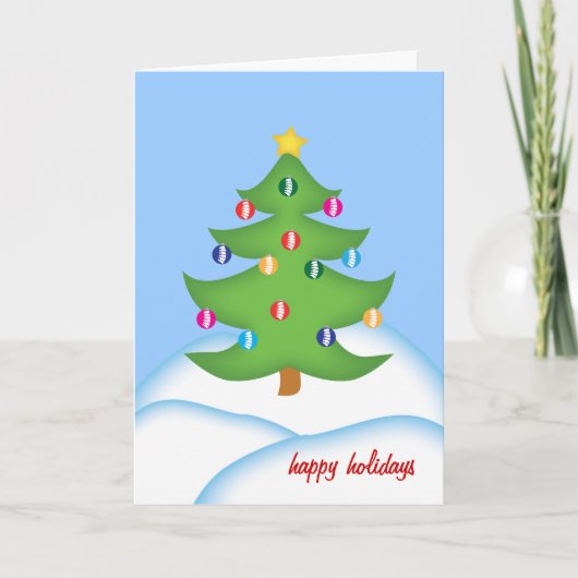 カイロプラクティッククリスマス シーズンカード (正面)