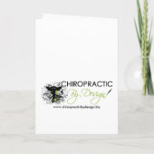 カイロプラクティッククリスマス シーズンカード (裏面)