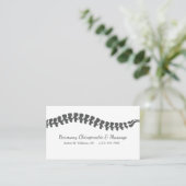 カイロプラクティッククリニックの健康と健康 名刺 (スタンド正面)