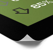 カイロプラクティックコスト特典のポスタカスタマイズー ポスター (角)