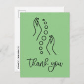 カイロプラクティックサンキューカード ポストカード (正面/裏面)