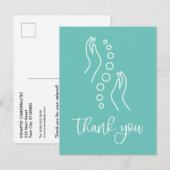 カイロプラクティックサンキューカード ポストカード (正面/裏面)