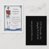 カイロプラクティックサービス 名刺 (正面/裏面)