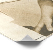 カイロプラクティックショルダー試験ヴィンテージプリント ポスター (角)