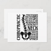 カイロプラクティックスパインセラピストチロカイロプラクター ポストカード (正面/裏面)