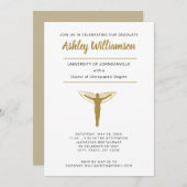 カイロプラクティックドクター卒業発表シンボル 案内状 (正面/裏面)