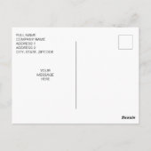 カイロプラクティックバレンタインデーカイロプラクティックチロ ポストカード (裏面)