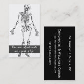 カイロプラクティックファンキーと健康 名刺 (正面/裏面)