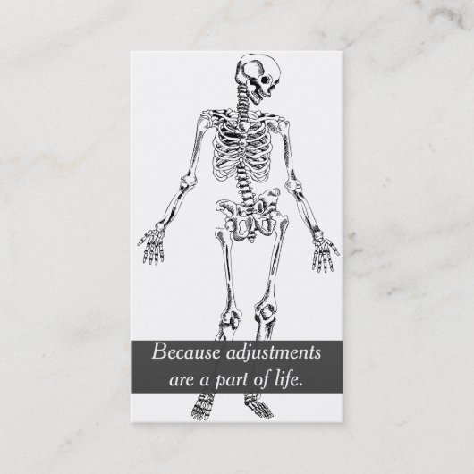 カイロプラクティックファンキーと健康 名刺 (正面)